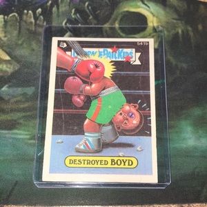Garbage Pail Kids Destroyed Boyd 541b